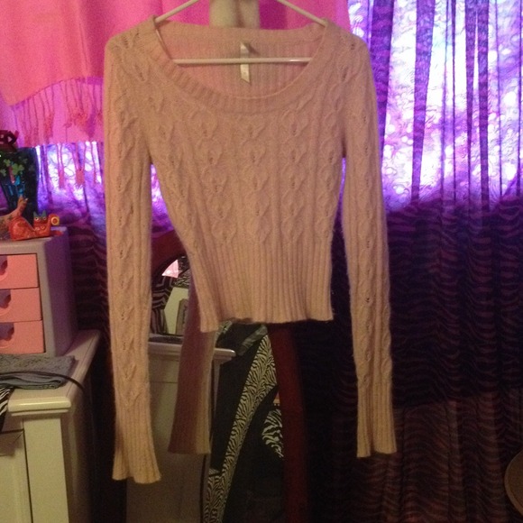 Super Soft Angora Rabbit Hair Knit Sweater S: Med