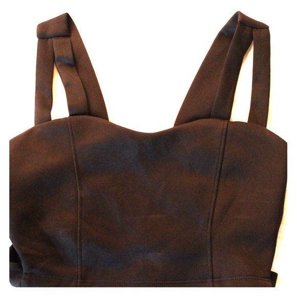 Charlotte Russe black crop top