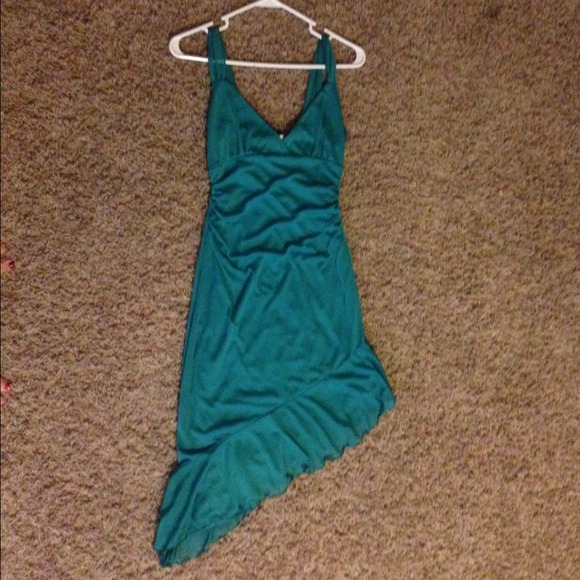 Teal dress