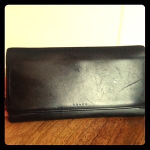 Leather Coach Wallet