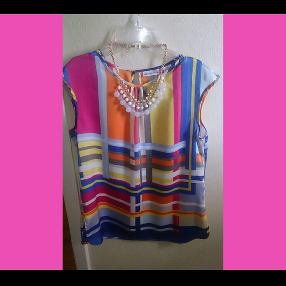 SOLD!! PRICE LOWERED! Multi-colored top