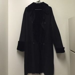 Shearling black jacket