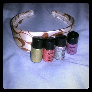 4 nyx loose eye shadows