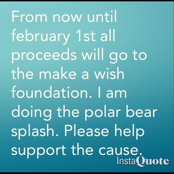 Polar bear splash