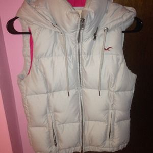 Hollister gray vest