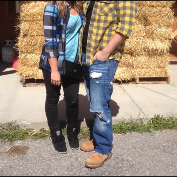 Blue Plaid Flannel - Picture 2 of 4