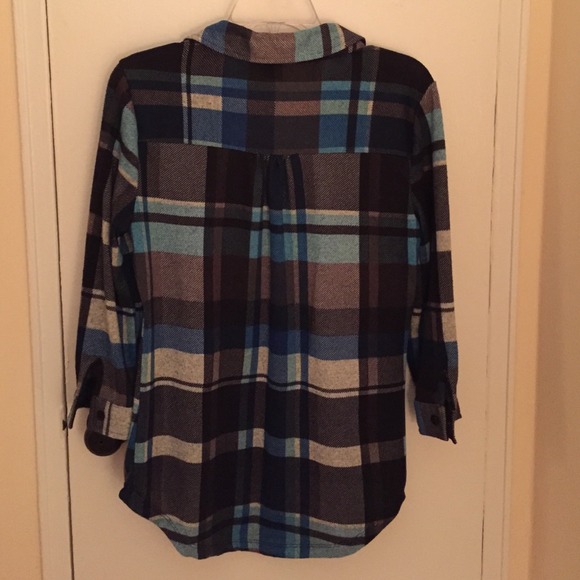 Blue Plaid Flannel - Picture 4 of 4