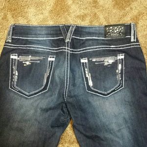 Straight leg vanity premium jeans