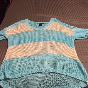 Calvin Klein loose striped sweater