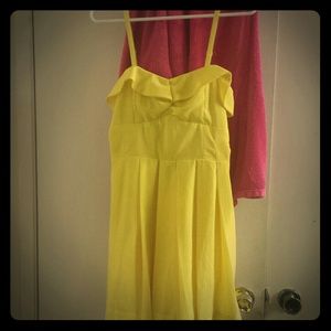 Yellow dress