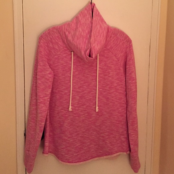 Pink Gap cowl neck sweatshirt