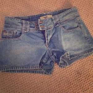 Tyte American standard denim booty short shorts 11