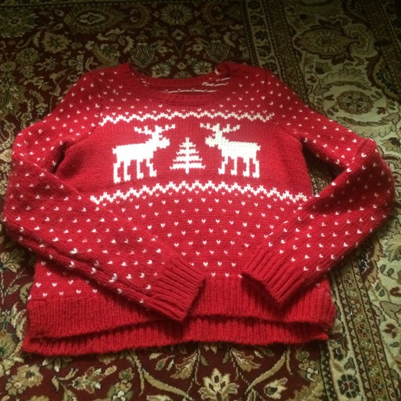 Abercrombie & Fitch Christmas Sweater