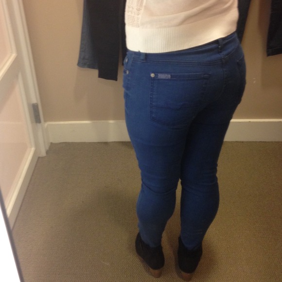 Skinny Jeans 7 for all mankind like blue royal