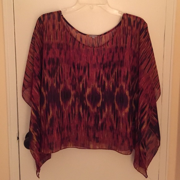 Flutter sleeve blouse - Picture 1 of 2