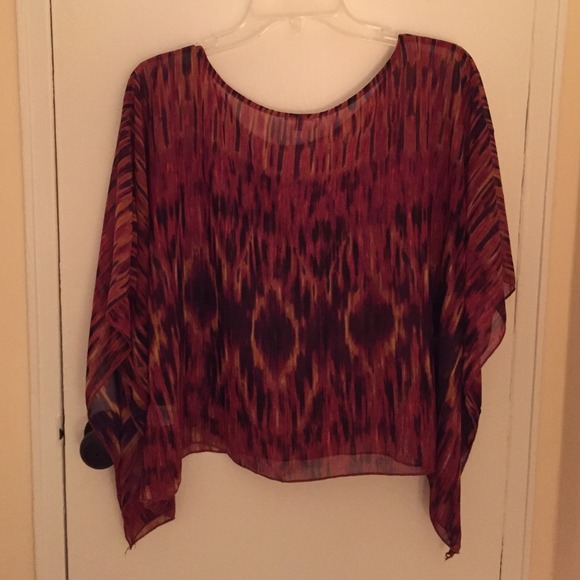 Flutter sleeve blouse - Picture 2 of 2