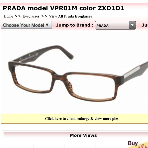 Prada eyeglasses