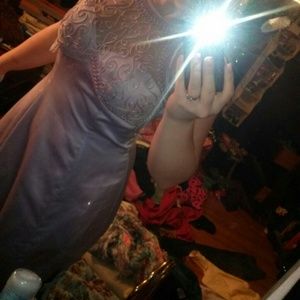 Light purple formal dress