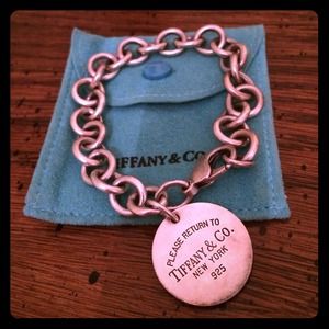 Tiffany & Co. authentic Round Tag Bracelet