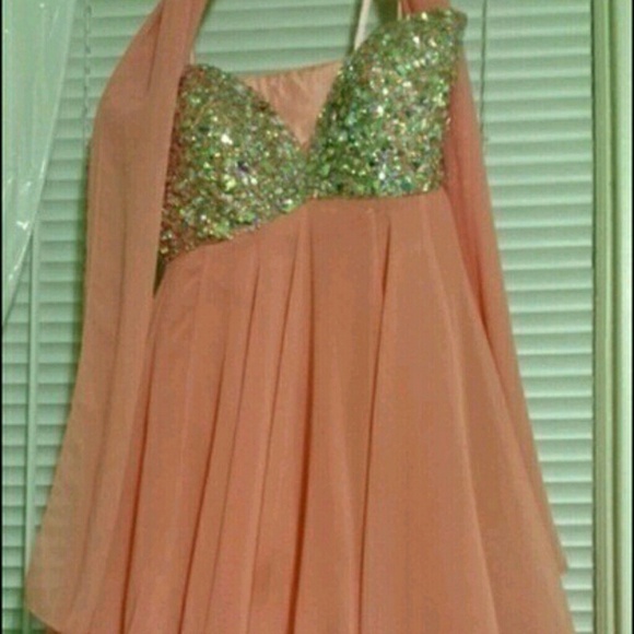 Coral Dress from Mom Dad & Me