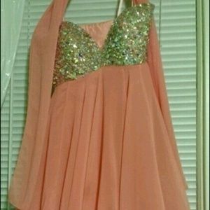 Coral Dress from Mom Dad & Me