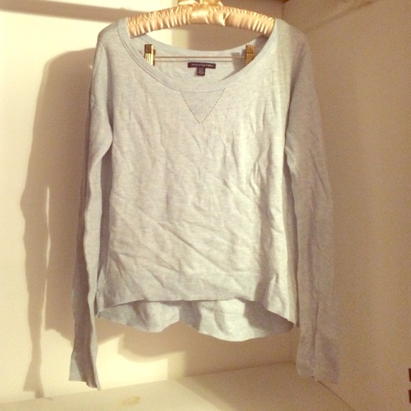 Hi-low sweater
