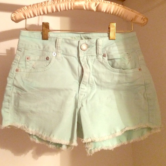 High waisted shorts