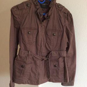 Sanctuary military style jacket, light purple