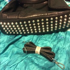 DUPE for alexander wang rockie black & silver