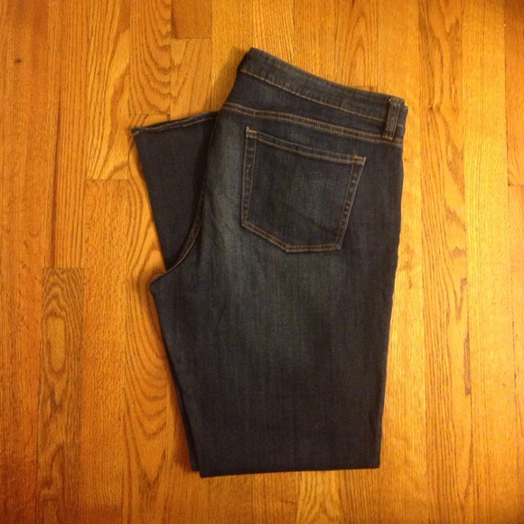 GAP premium boot cut jeans 14/32 short