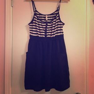 Black and white dress