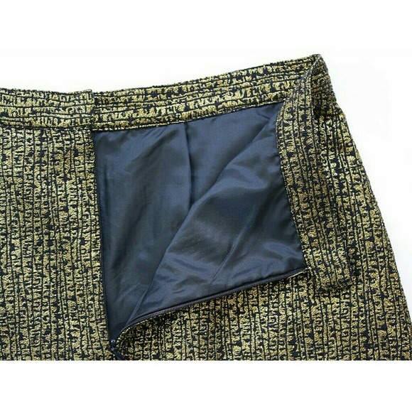 HPX2 🎉[tucker x target] gold brocade skirt - Picture 3 of 4