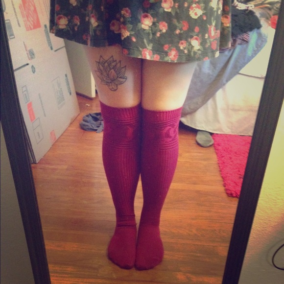 Knee high socks