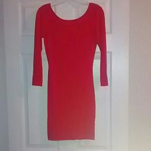Beautiful tomatoe red pencil dress