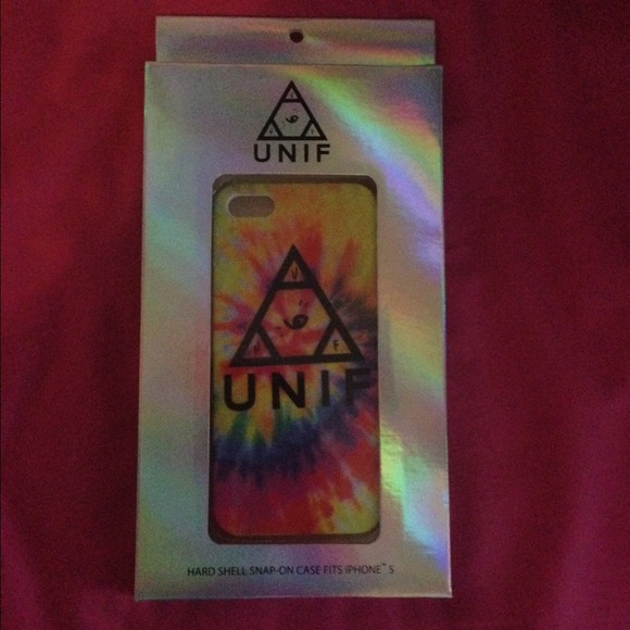 Brand New UNIF tie dye iphone 5 case