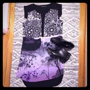 ⚡️SALE⚡️Trouve digital print top/tunic