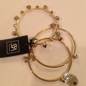 Gold bracelets from saks fifth avenue