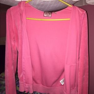 Juicy couture terry cloth zip up hoodie!