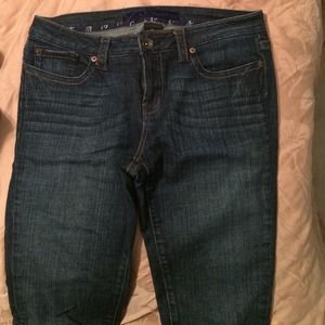 Dark denim Charlotte Russe boot cut jeans