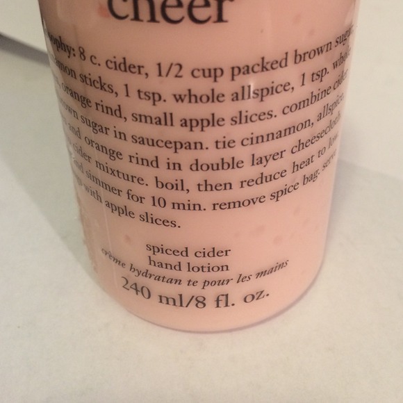 PHILOSOPHY Holiday Cheer Spiced Cider Lotion 8 oz. - Picture 2 of 3