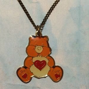 Care bear 80s vintage necklace