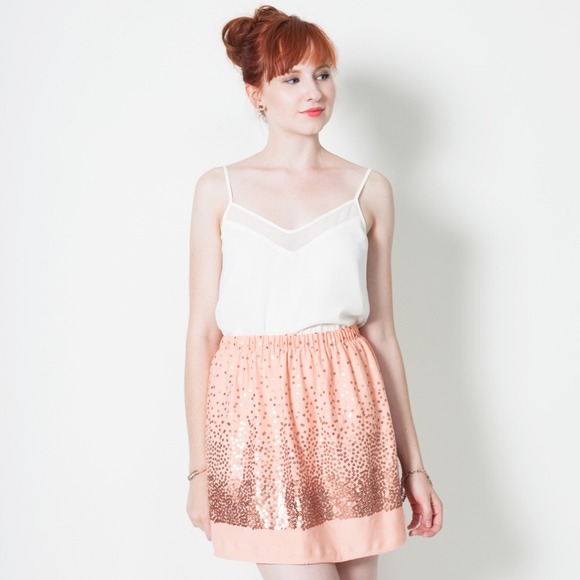 Party ready sequins skirt