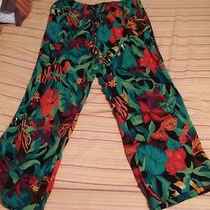 High waist stretchy pants