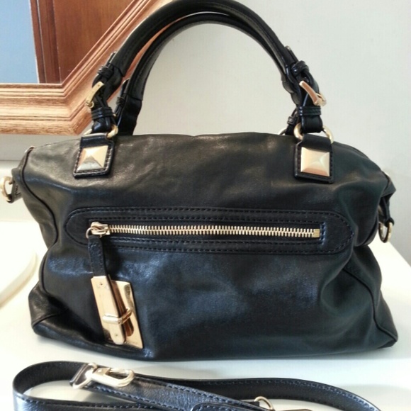 Authentic Michael Kors Black Calista Satchel