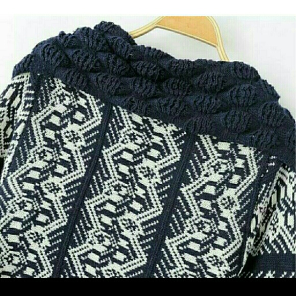 🎉New🎉 Aztec asymmetric knit cardigan - Picture 2 of 4