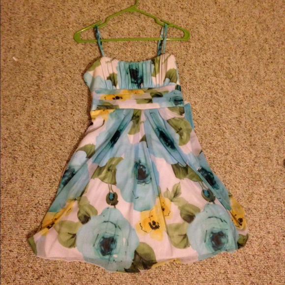Floral spring dress