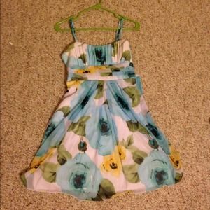 Floral spring dress