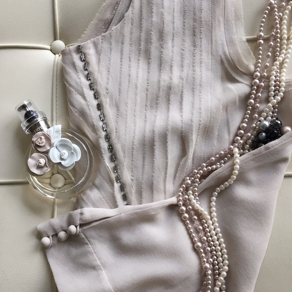 BCBGMaxAzria Tops - {bcbg} beaded silk party top