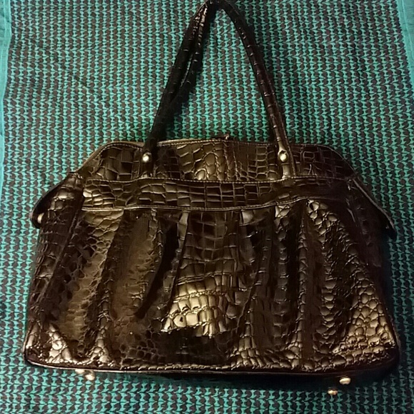 Patent Black Bag