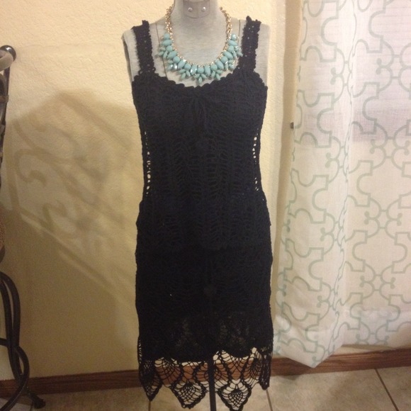 Crochet tops and skirt